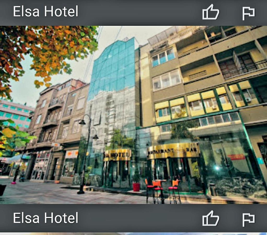 Hotel Elsa Skopje Buitenkant foto