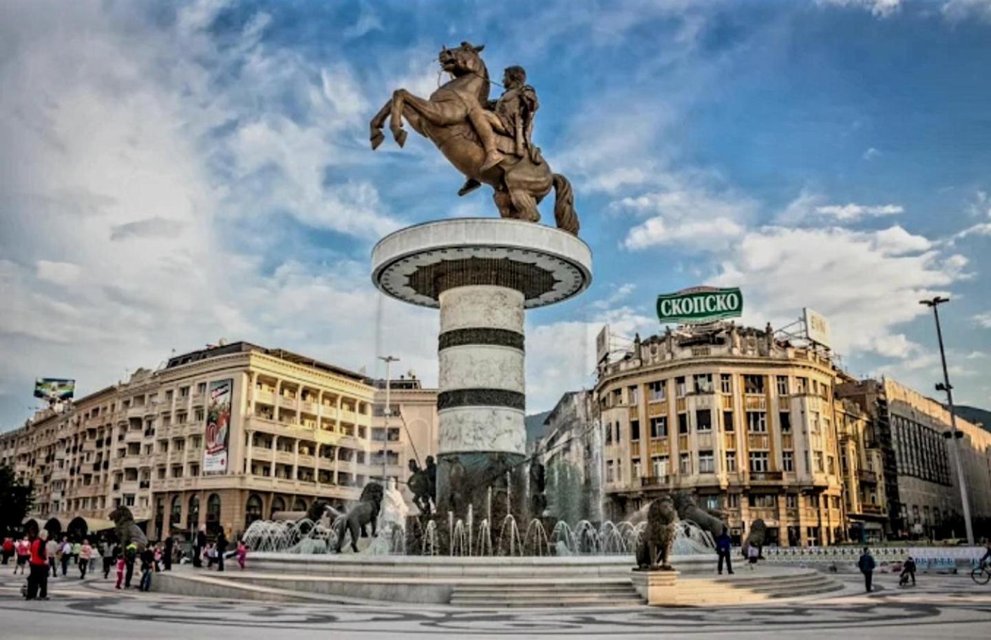 Hotel Elsa Skopje Buitenkant foto